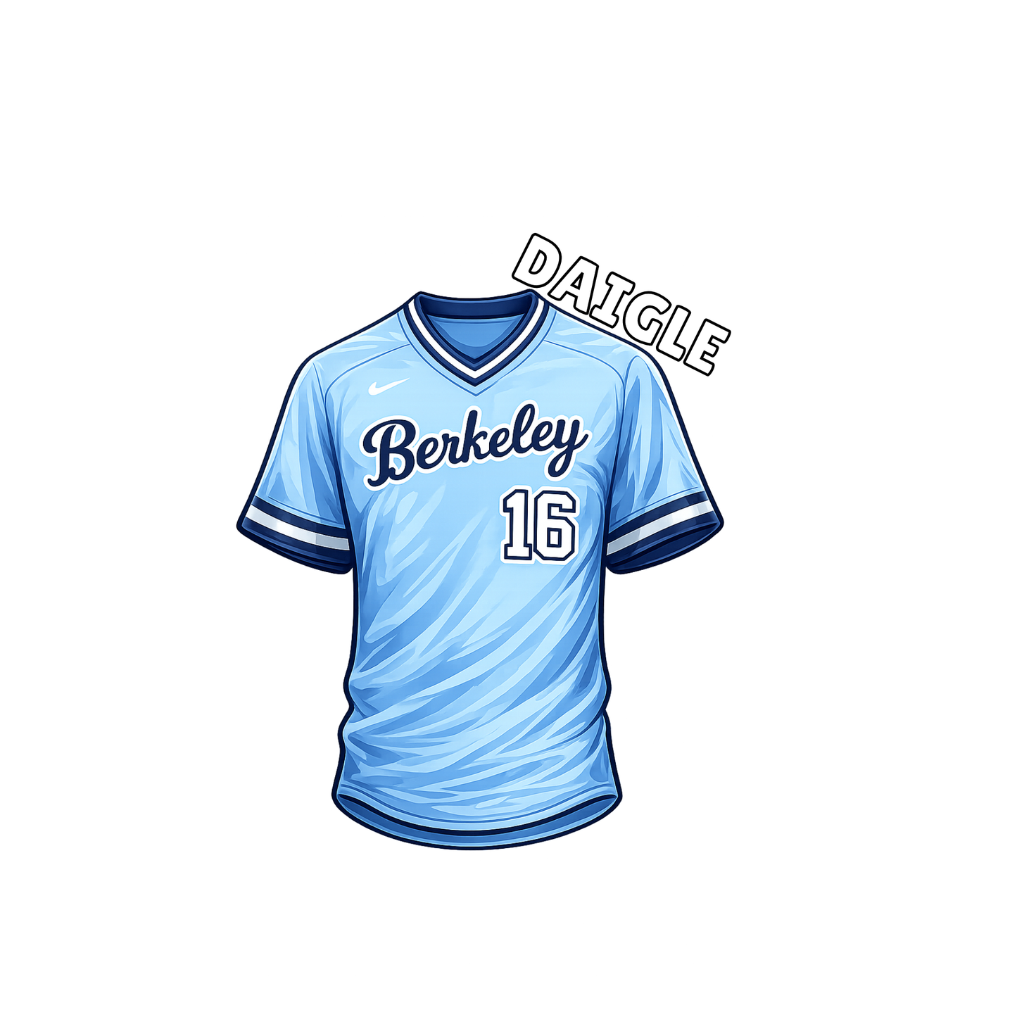 Jersey Last Name Design