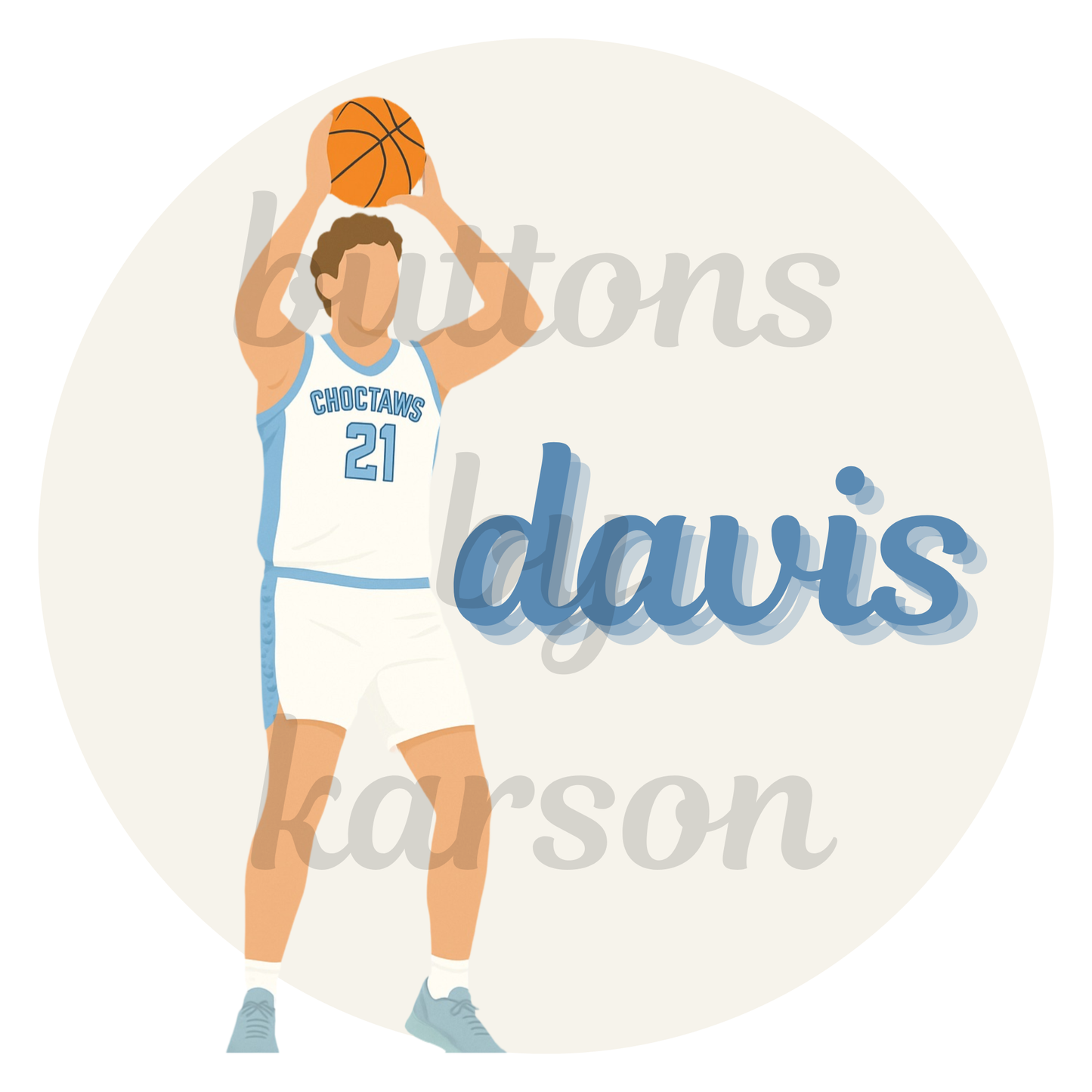 Player and Last Name Design