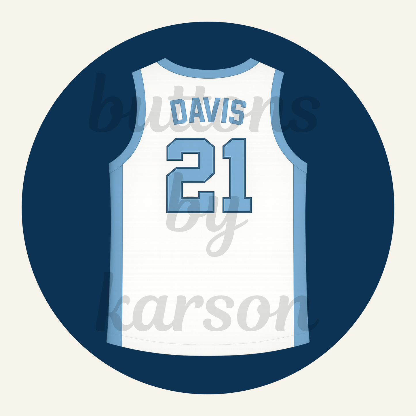 Back of Jersey Design