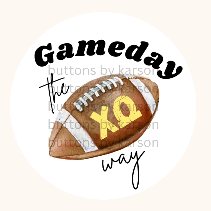 Chi O Gameday Button
