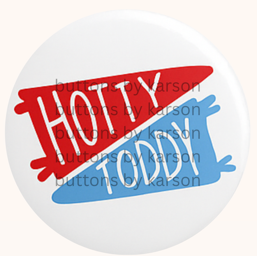 Hotty Toddy Pennants Button