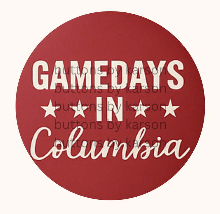 Gamedays in Columbia Red Button