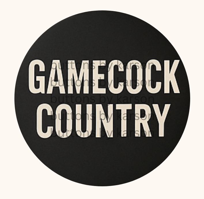 Gamecock Country Button