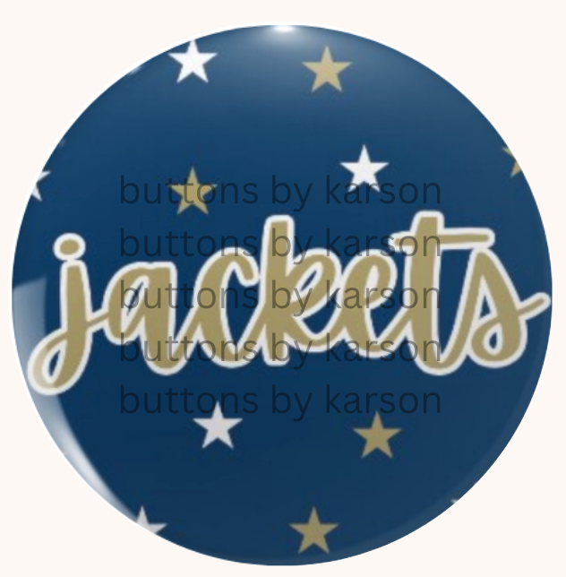 Star Jackets Button