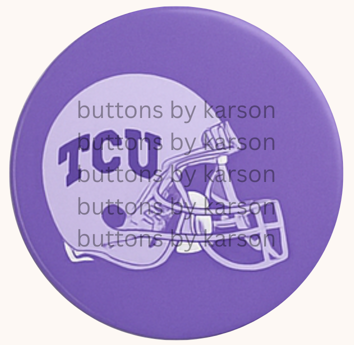TCU Helmet Button