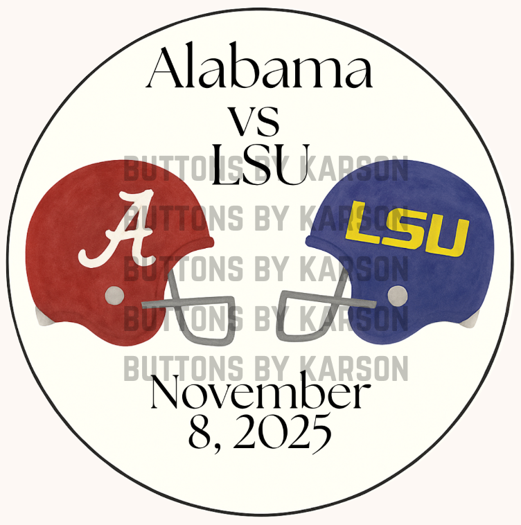 Alabama vs LSU Game Button