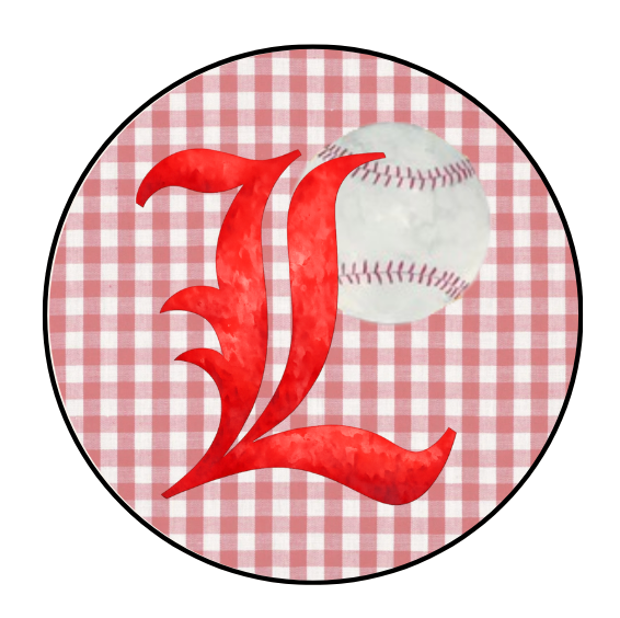 Gingham Louisville Baseball Design