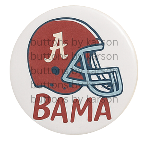 Bama Helmet Red Button