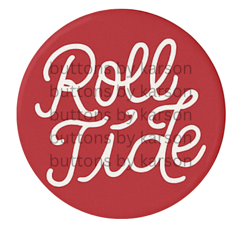Script Crimson RT Button