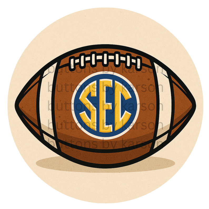 SEC Football Button