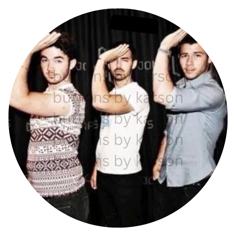 DG Jonas Brothers Button