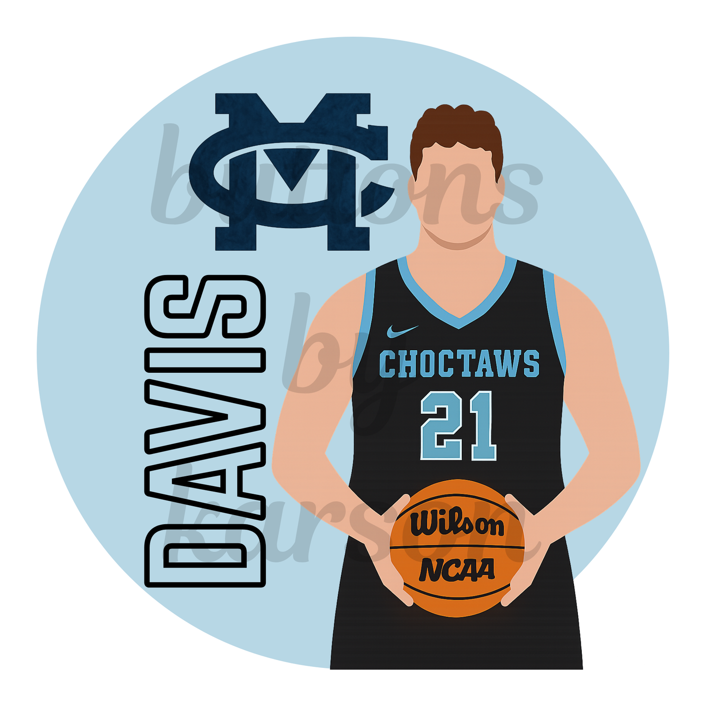 Player Name and School Design