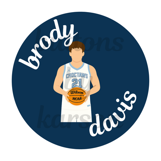 Player Circular Full Name Design