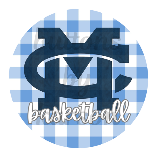 Gingham School Basketball Design