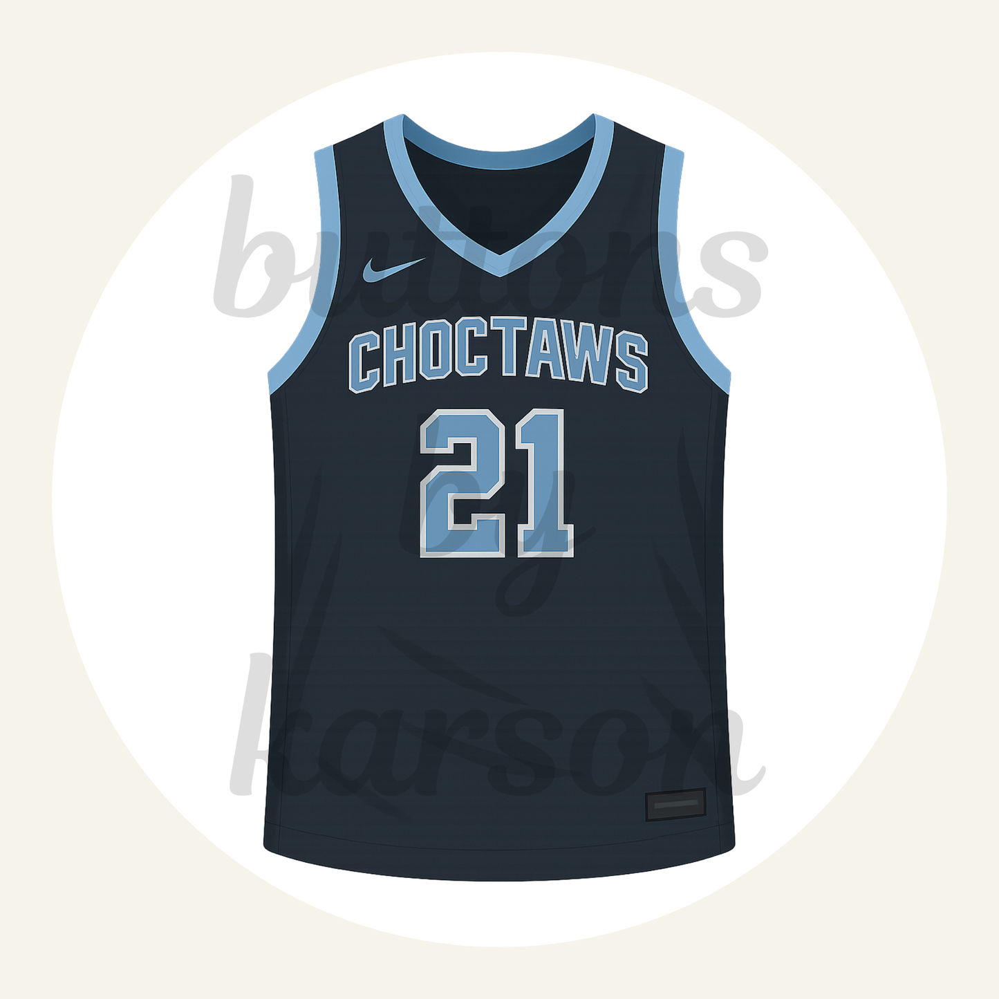 Front of Jersey Design