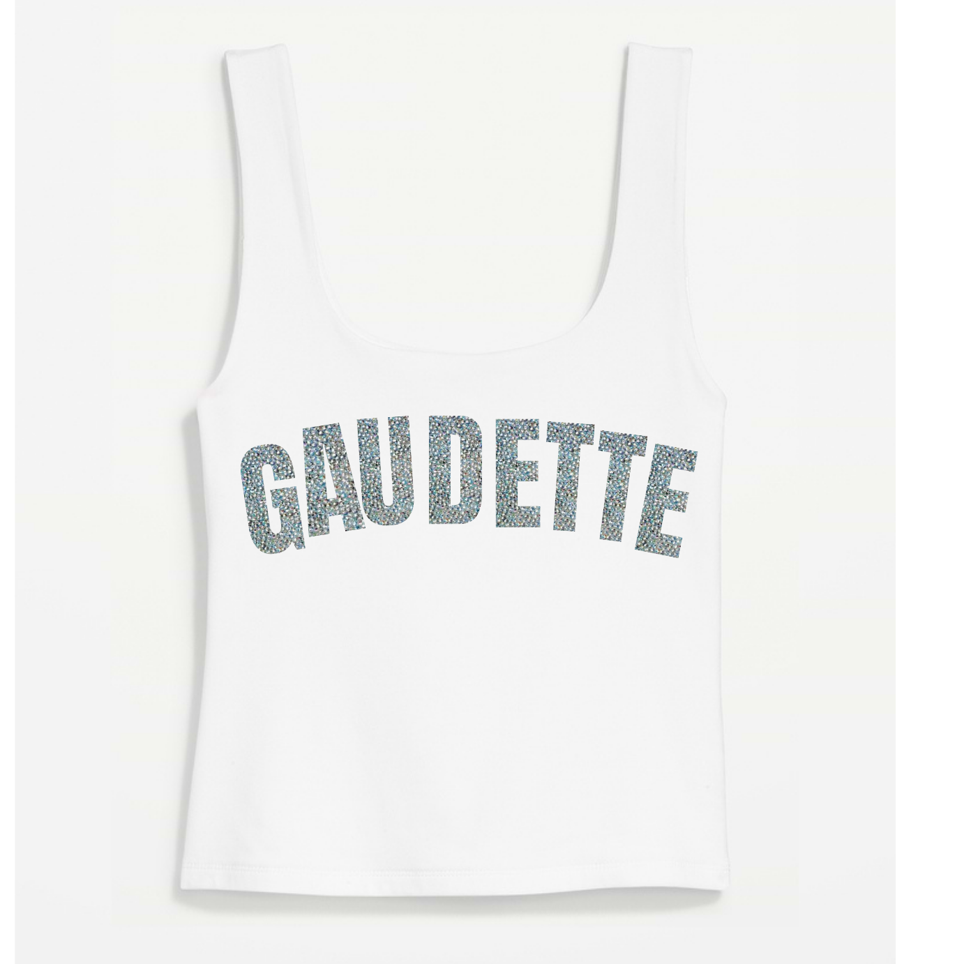 Bedazzled Last Name Tank