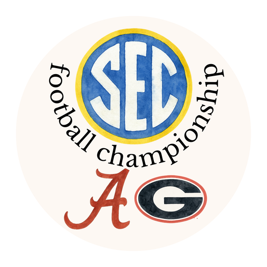 SEC Football Championship Teams Design