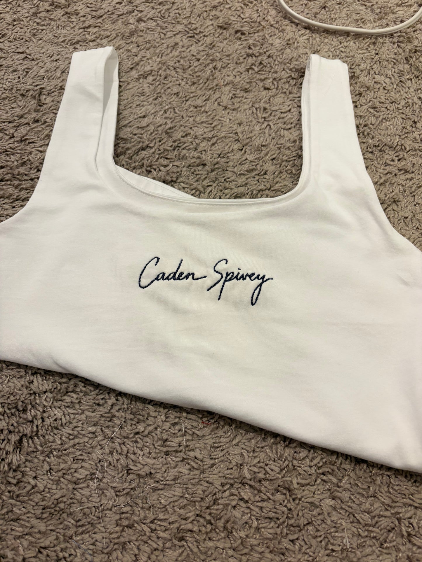 Signature Name Tank