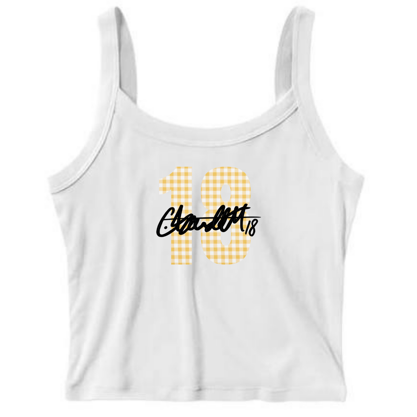 Number/Autograph Tank