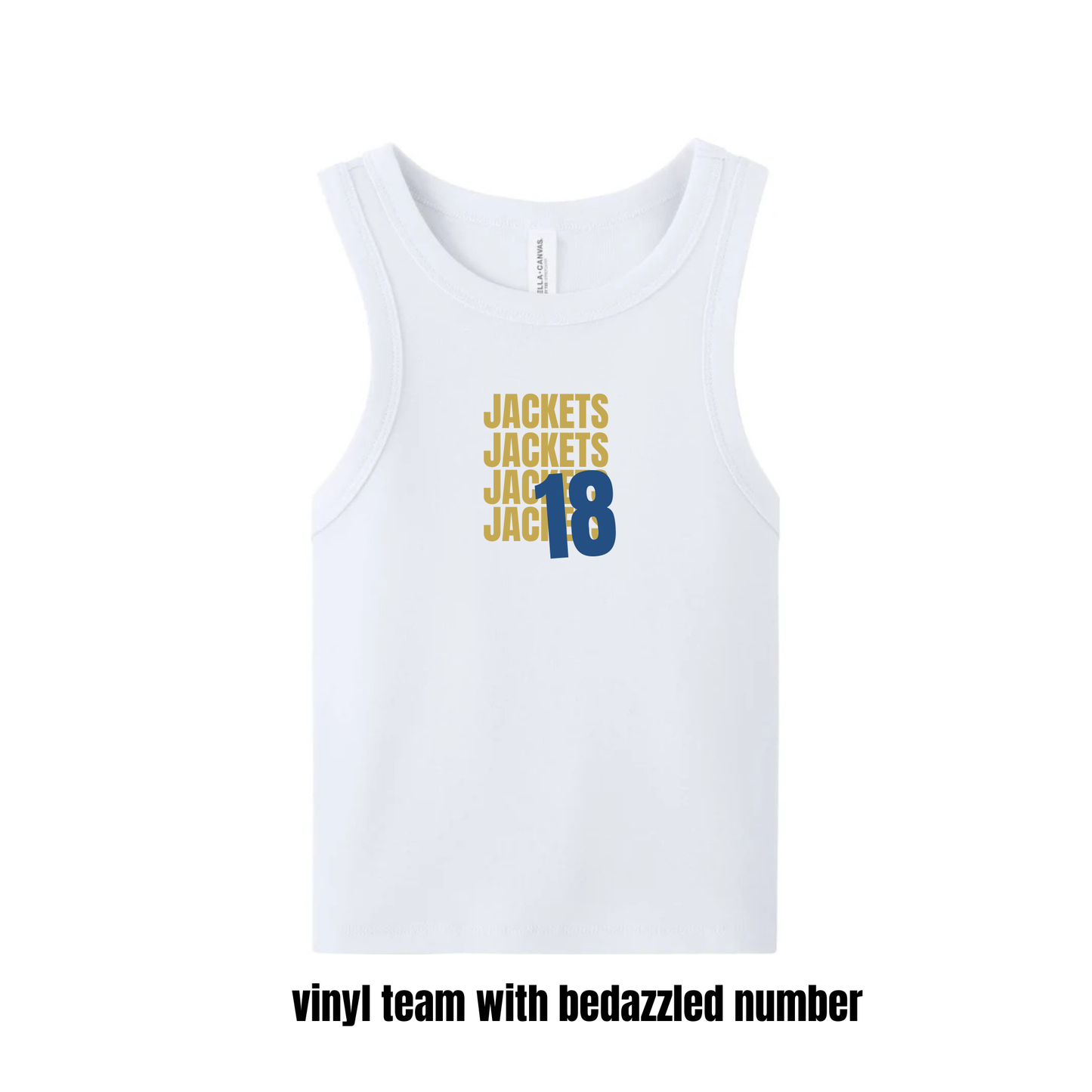 Team and Number Tank