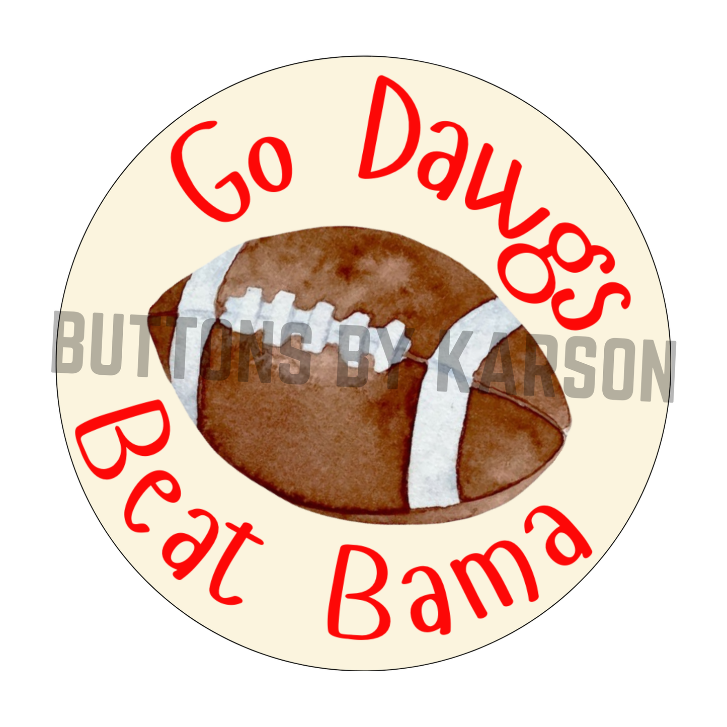 Go Dawgs Beat Bama