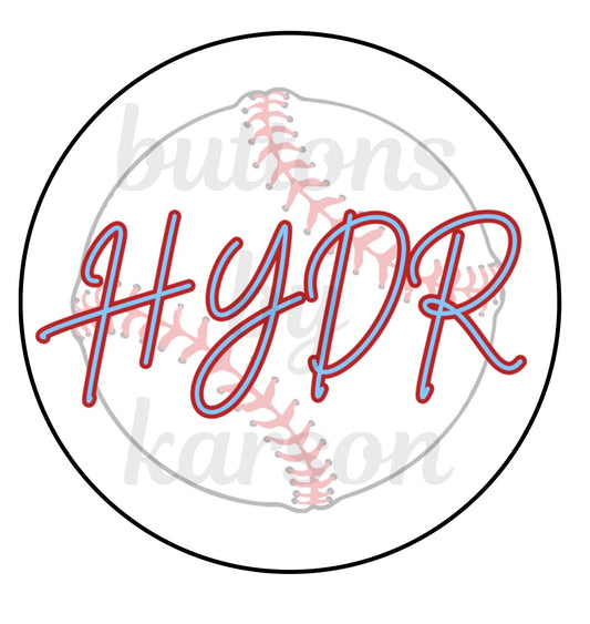Flat Baseball Saying Design
