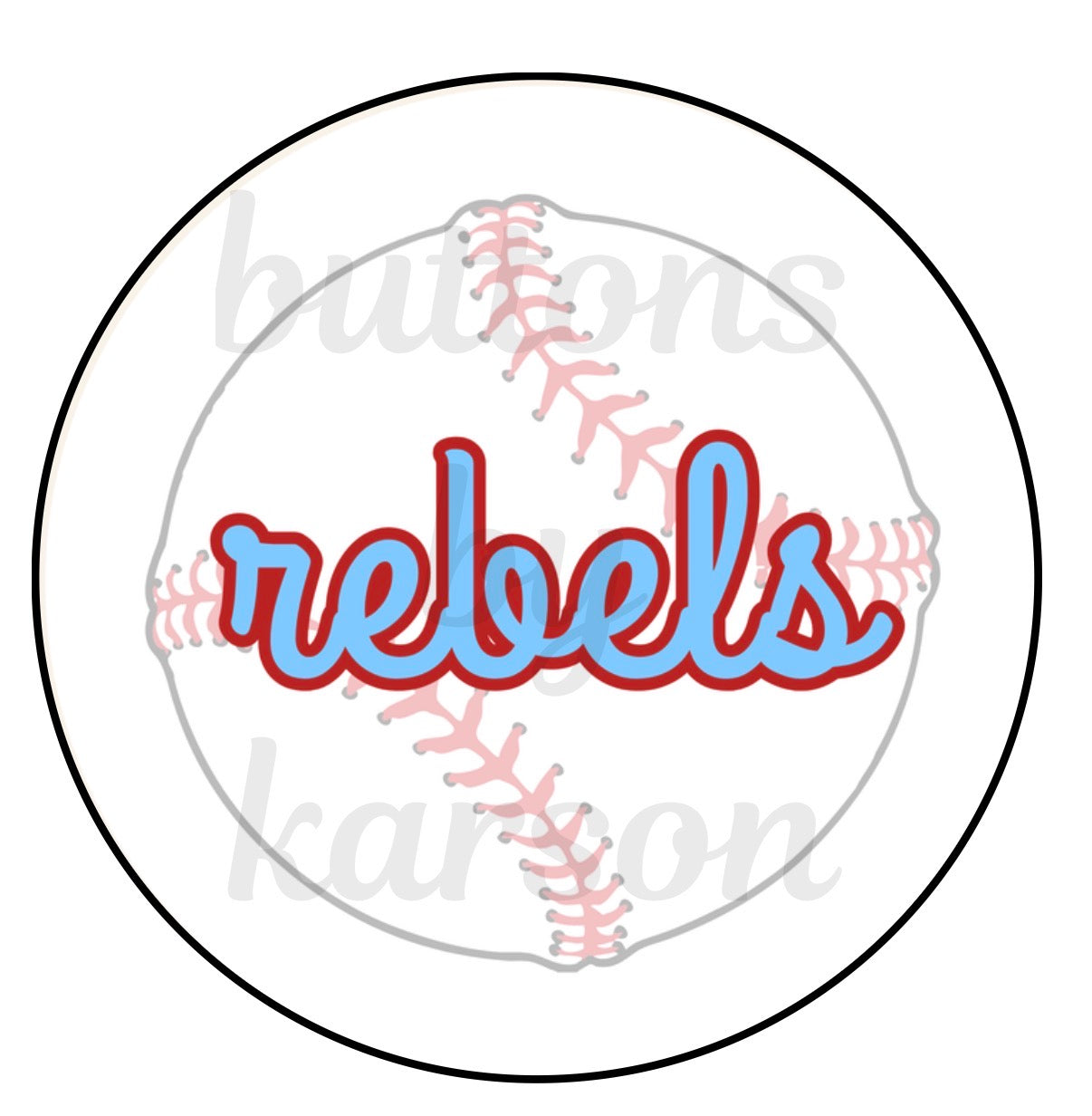 Flat Baseball Mascot Design