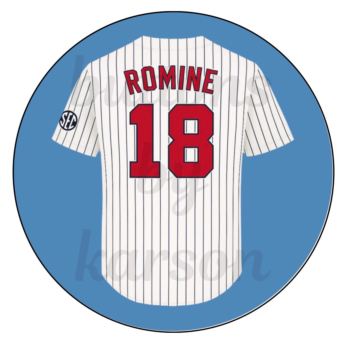 Back of Jersey Design