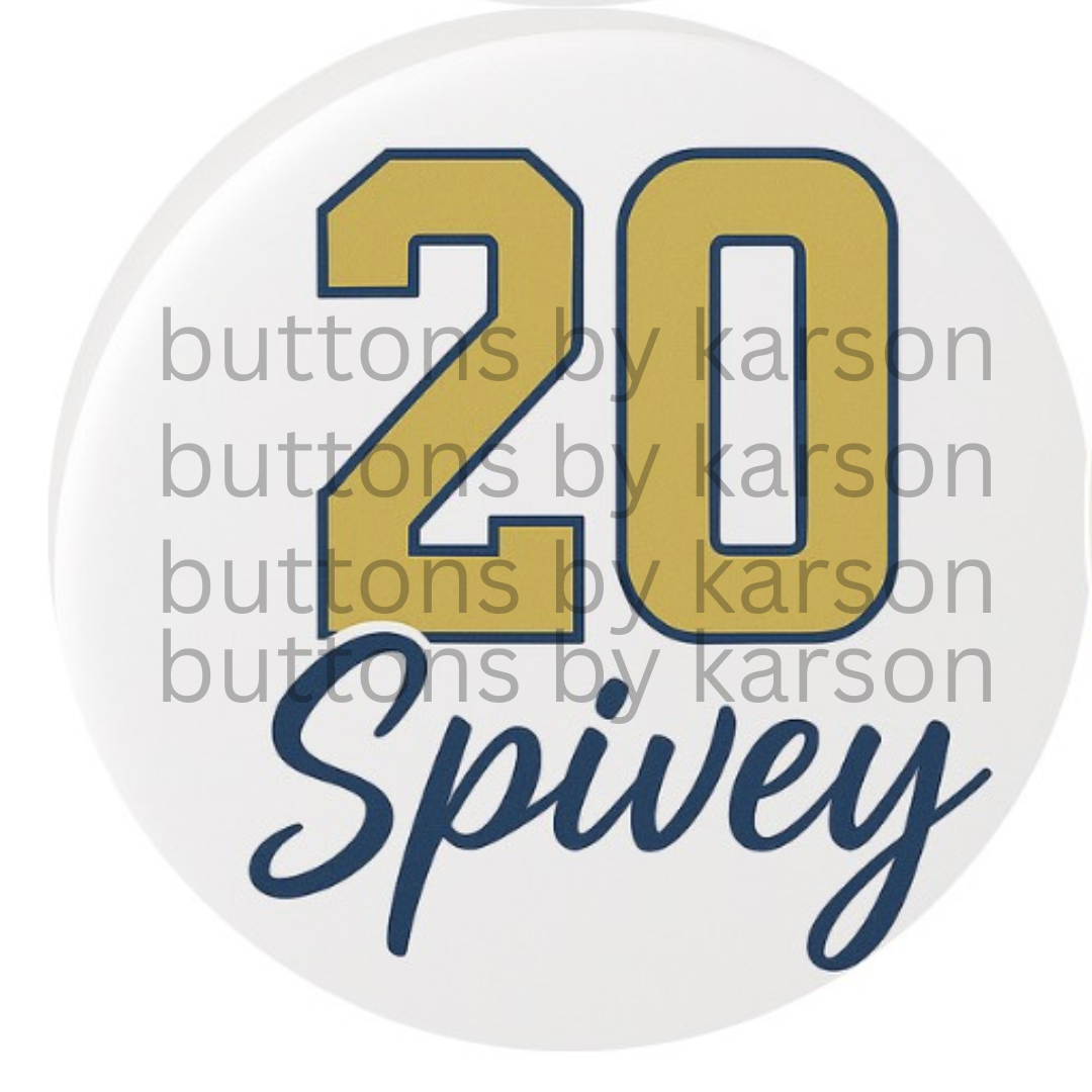 Player Number Button
