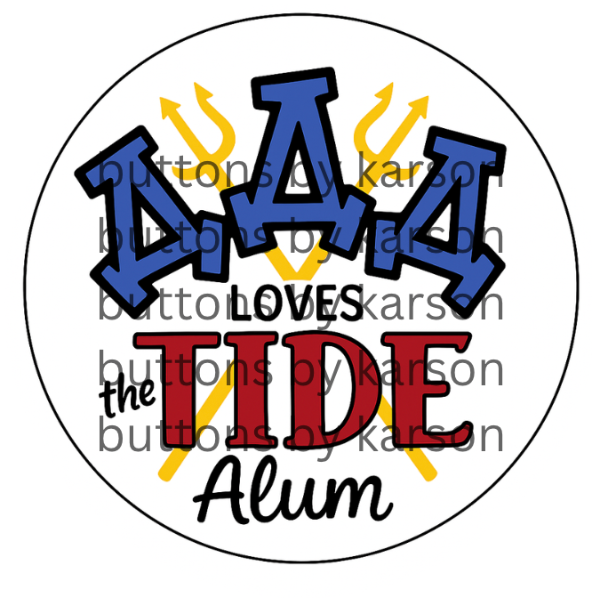 Sorority/Sport Custom Buttons