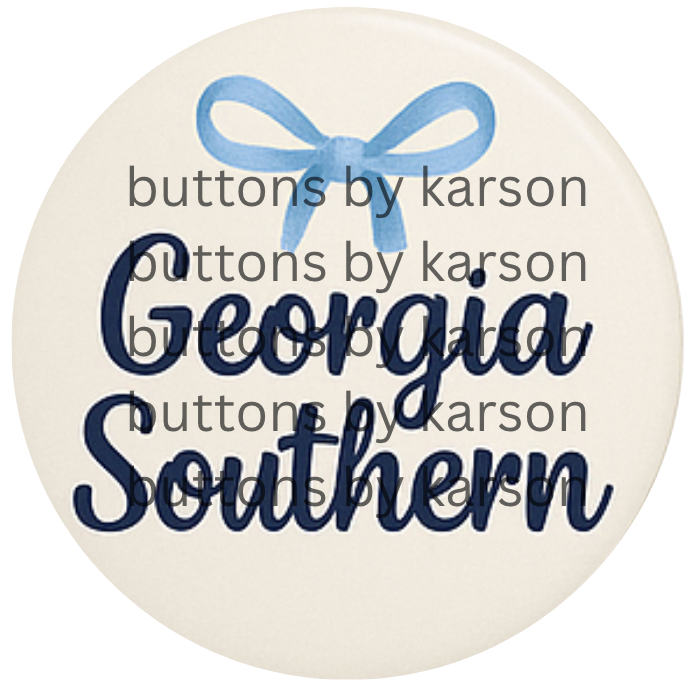 GA Southern Bow Button