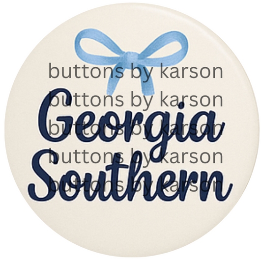 GA Southern Bow Button
