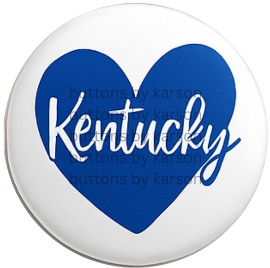 Kentucky Heart Button