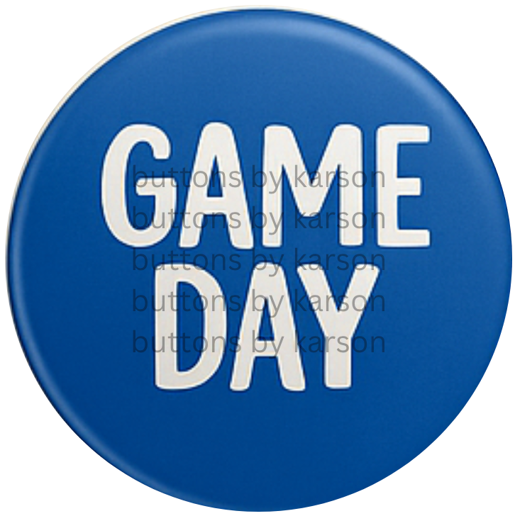Blue Gameday Button