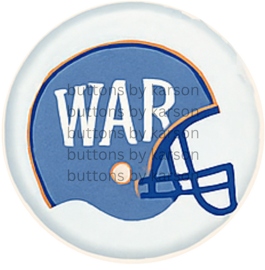 War Helmet Button
