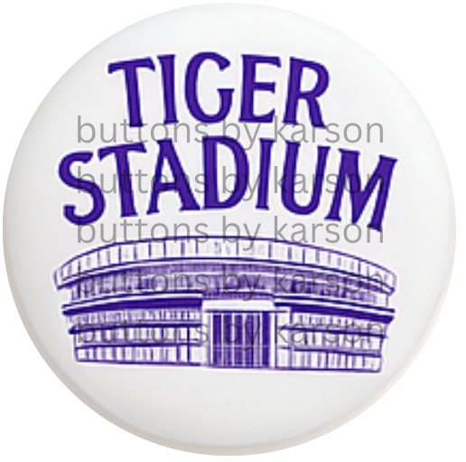 Tiger Stadium Button