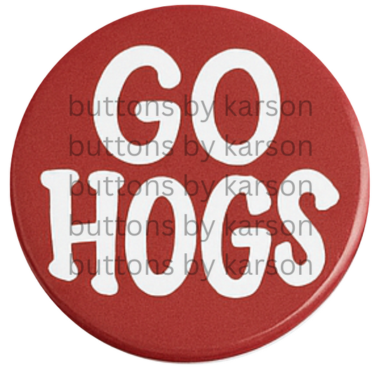 Go Hogs Button