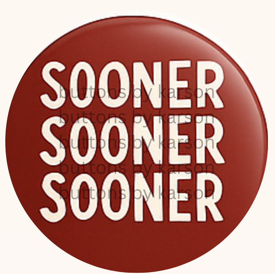 Triple Sooner Button