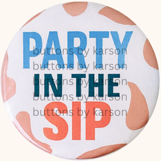 Red Party in the Sip Button