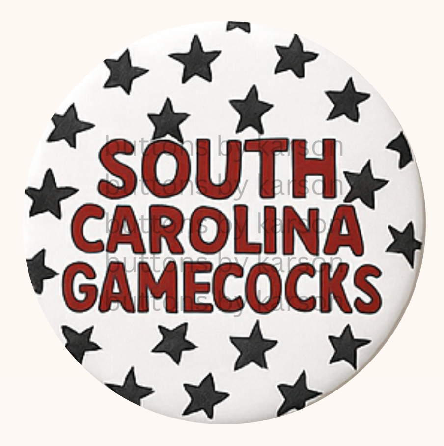 South Carolina Stars Button