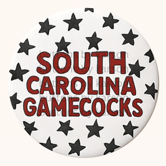 South Carolina Stars Button