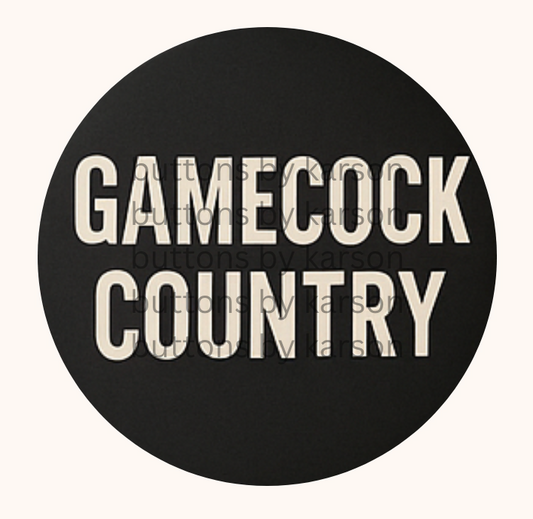 Gamecock Country Button