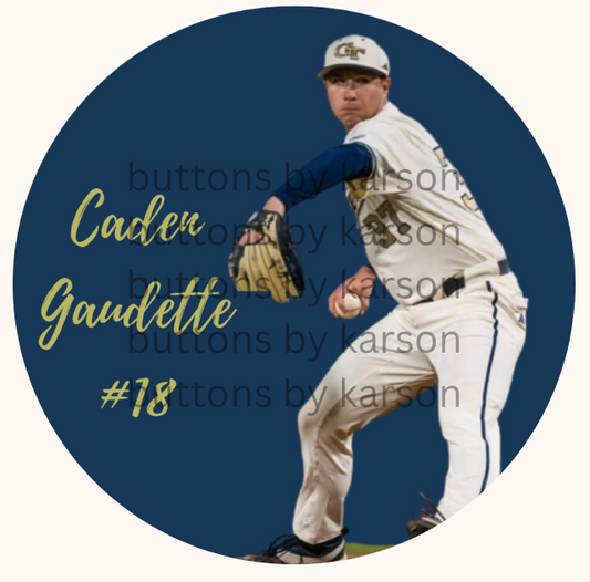 Navy Player Button