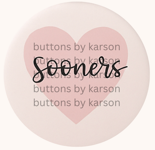 Sooners Heart Button