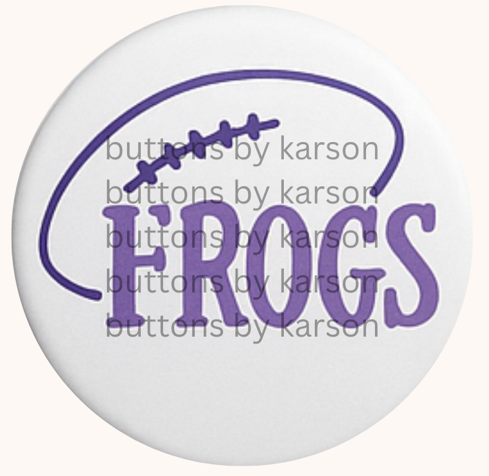 Frogs Football Button