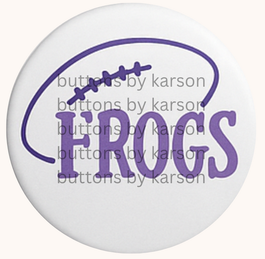 Frogs Football Button