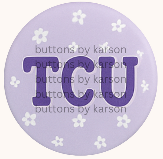 Flower TCU Button
