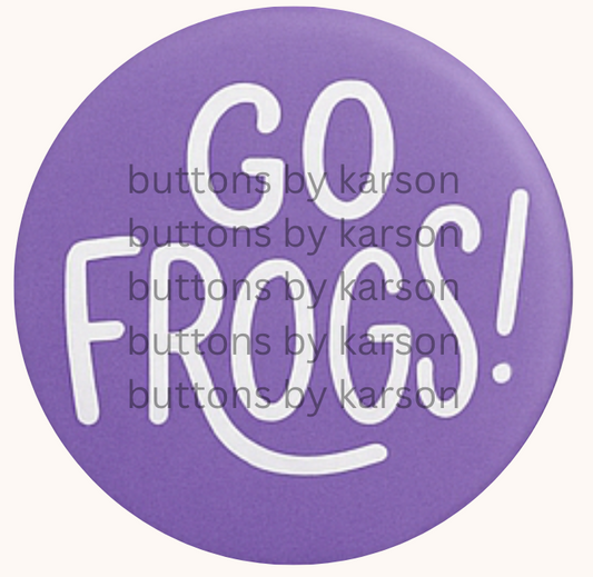 Go Frogs! Button