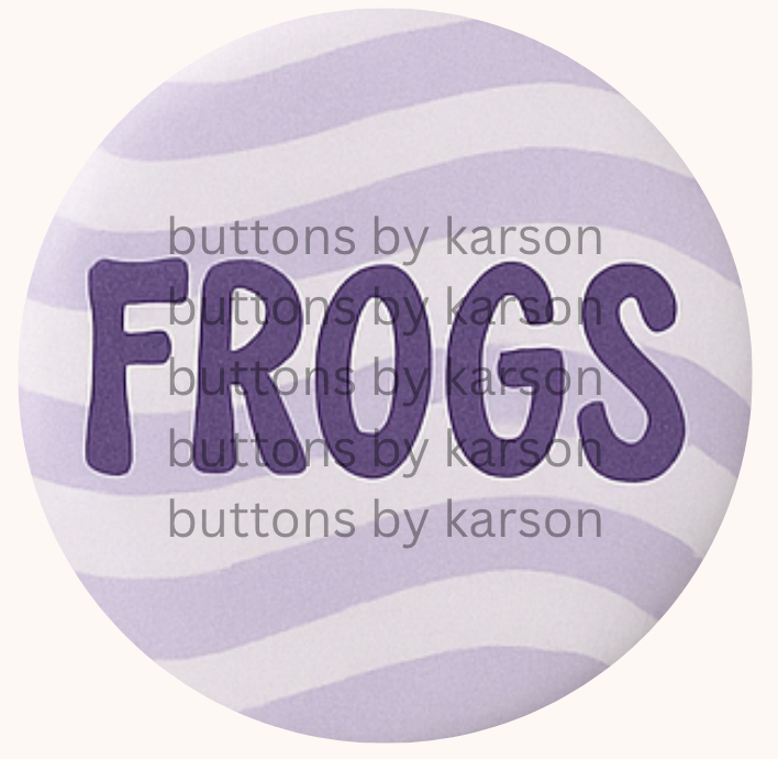 Wavy Frogs Button