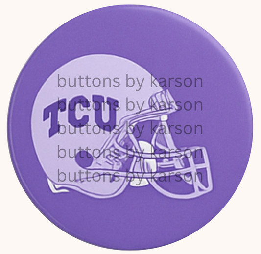 TCU Helmet Button